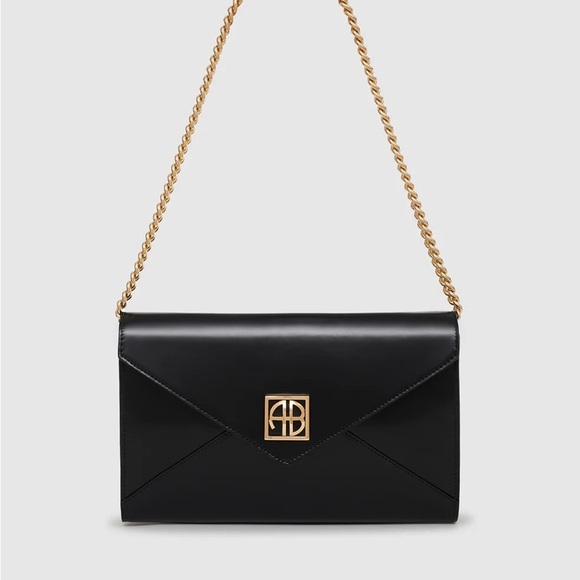 Anine Bing Handbags - Anine Bing Elly Clutch - High-Shine Black